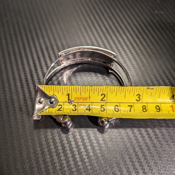 Hummingbird Copper Etched Mosaic Bracelet - Picture 2 of 5